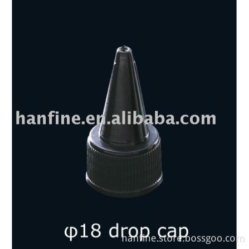 18/410 cosmetic plastic drop cap,scew cap
